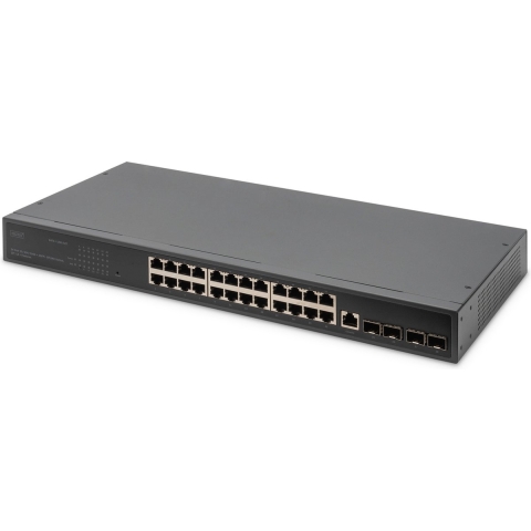 Digitus DN-80223 Ethernet Switch 24 poorten 10 / 100 / 1000 MBit/s