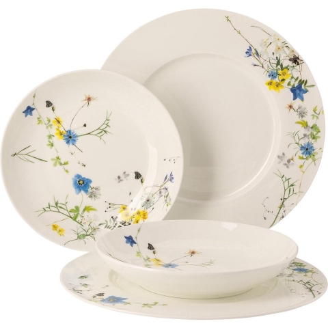 ROSENTHAL - Brillance Fleurs des Alpes - Serviesset 4-delig