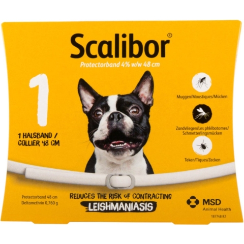 Scalibor tekenband small/medium - 48 cm