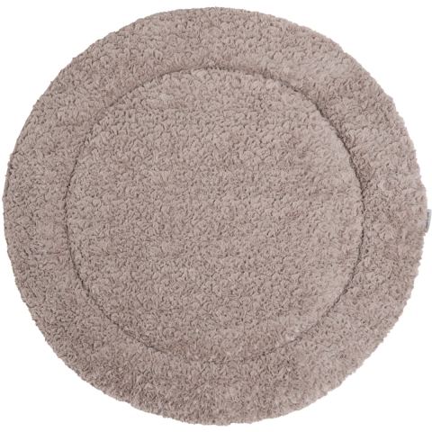 Hoeslaken Boxmatras Rond Baby's Only Snow Taupe 95cm