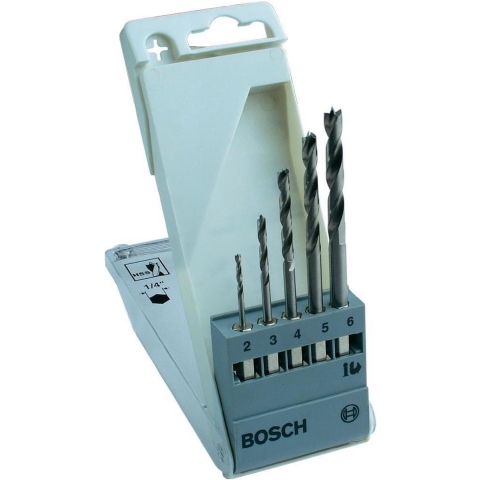 Bosch 2608595525 PRO 5-delige Houtborenset - 2/3/4/5/6mm