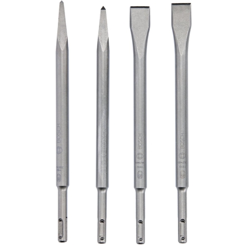 Bosch 2607017516 PRO 4-delige SDS Plus-4C Beitelset
