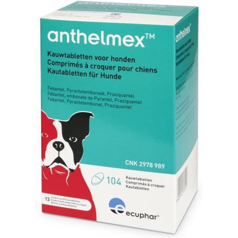 Anthelmex | 104 kauwtabletten
