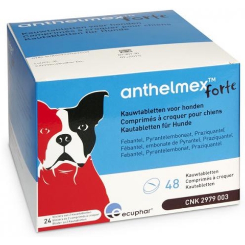 Anthelmex Forte | 48 kauwtabletten