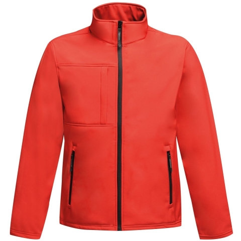 Ragetta RG688 Men´s Softshell Jacket - Octagon II - Classic Red/Black - L
