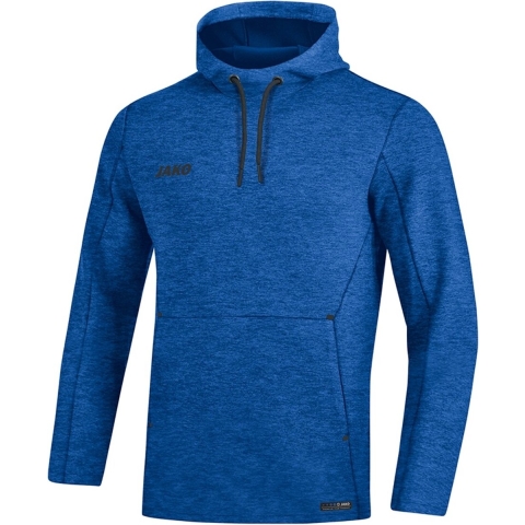 JAKO 6729 Sweater Met Kap Premium Basics - Royal Gemeleerd - S