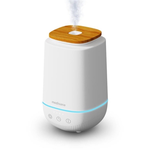 Medisana AD 650 Aroma-luchtverfrisser 1 stuk(s) Wit, Bamboe