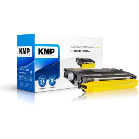 KMP Toner vervangt Brother TN-2000, TN2000 Compatibel Zwart 2500 bladzijden B-T10 1159,0000