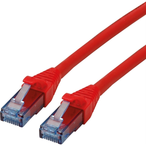 ROLINE Patchkabel Cat.6A UTP, Component Level, LSOH, rood, 10 m
