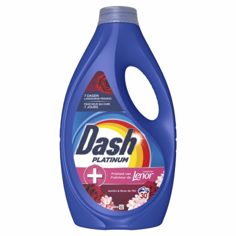 4x Dash Vloeibaar Wasmiddel Jasmin&Rose de Mai 30 Wasbeurten 1350 ml