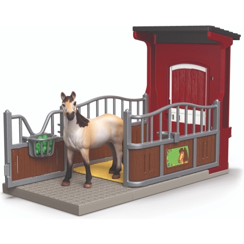 Schleich Farm World - Ponybox m. Mustang Merrie - 42724 - 19 Ond - Schleich - OneSize - Speelgoed
