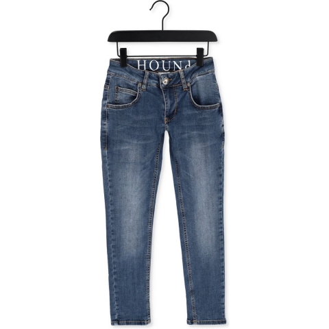 Hound Broek - Xtra Slim Jeans - Blue Denim - Hound - 9 jaar (134) - Jeans