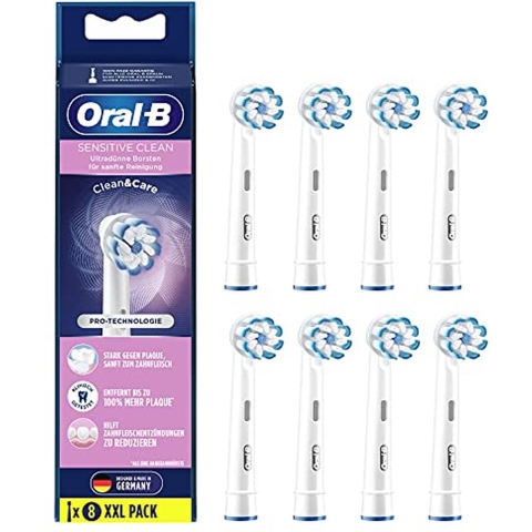 Oral-B Sensitive Clean opzetborstels - 8 stuks
