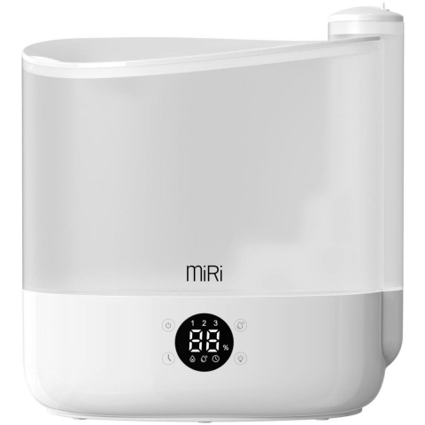 MiRi Nebula– Luchtbevochtiger – Humidifier – 6L – Ionisator – 60m² – Ultrasoon – Touchbediening – Aromatherapie