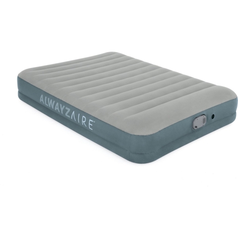 Bestway Luchtbed - 2 Personen - PVC/Polyester - Ingebouwde Oplaadbare Pomp - Fortech Materiaal - I-Beam Constructie - Ingebouwd Kussen