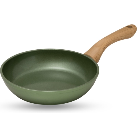 Just Vegan, Ceravegan keramische ECO koekenpan– 20cm, 100% vegan, plantaardige anti-aanbaklaag