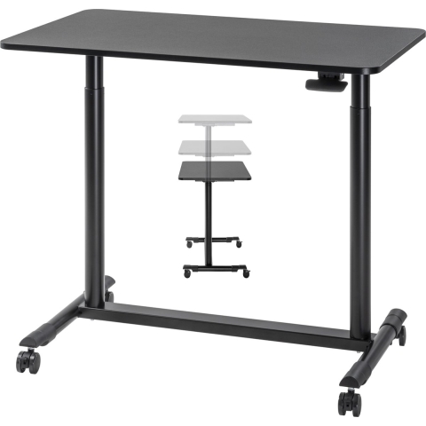 Bureau zit sta verrijdbaar - laptoptafel - in hoogte verstelbaar