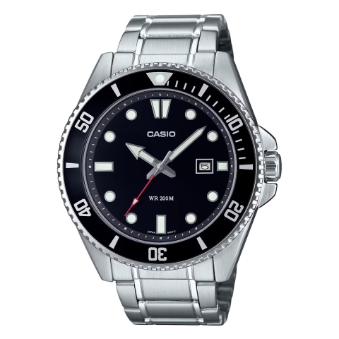 Casio Casio Collection MDV-107D-1A1VEF Horloge - Staal - Zilverkleurig -Ø 44 mm