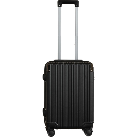 Pathsail® Handbagage Reiskoffer 40L - PC - Lichtgewicht Trolley - TSA slot&Spinner wielen - Extra sterke rits met voorvak - Zwart