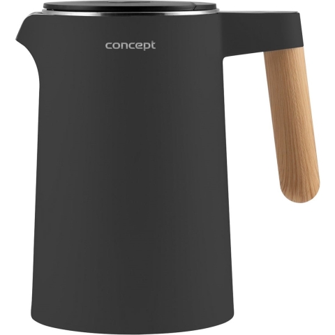 Concept RK3302 - Waterkoker 1.5L met temperatuurregeling 2200 W | Antraciet