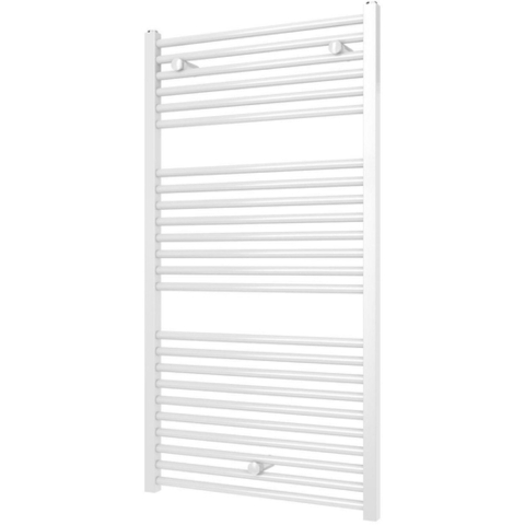 Plieger Quadro Designradiator - Handdoekradiator - 113.5 cm x 60 cm - 627 Watt - Wit