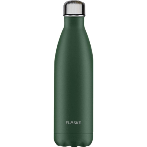 FLASKE Moss - RVS Drinkfles van 1L- Geschikt als waterfles, thermosfles en thermoskan
