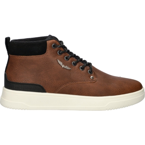 PME Legend Lexing-t Sneakers - Leren Sneaker - Heren - Cognac - Maat 44