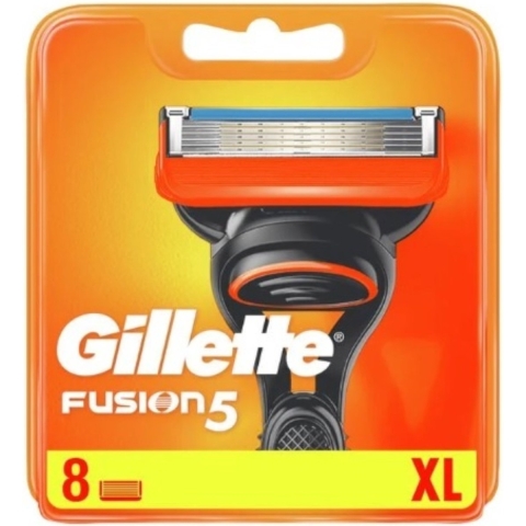 Gillette Fusion - scheermesjes - 8 stuks