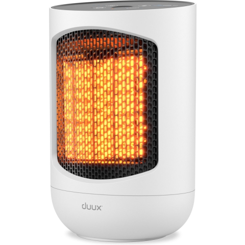 Duux Zone Keramische Kachel - Elektrische kachel 1500 Watt - Verwarming met 3 standen, Thermostaat en Draaifunctie - IP21 Certificering - Wit