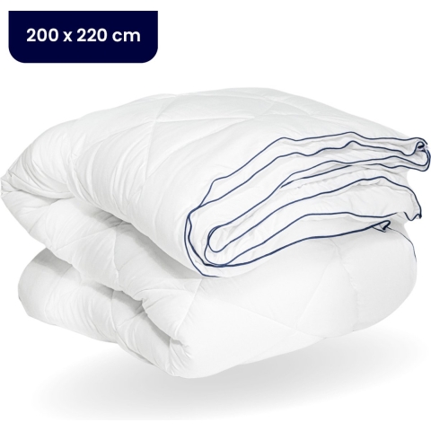 Soulsnooze® - Luxe 4 Seizoenen Partnerdekbed 200 x 220 - Tweepersoons Dekbed - Partnerdekbed - Afste