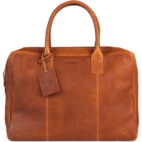 Burkely Antique Avery Unisex Laptoptas 15.6''- Cognac
