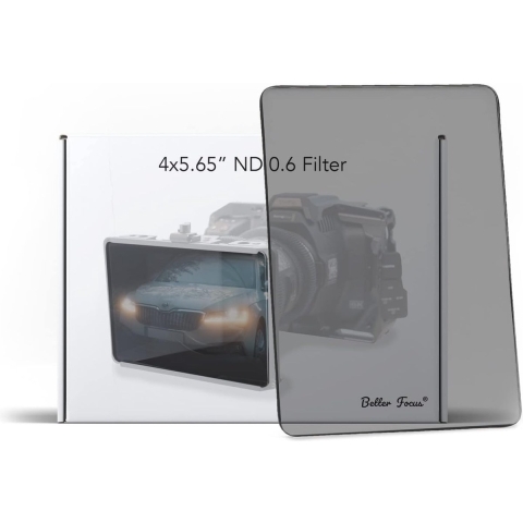 Better Focus 4x5,65 Cinema Filter voor Matte Box - ND 0.6 - Water- en Olieafstotend