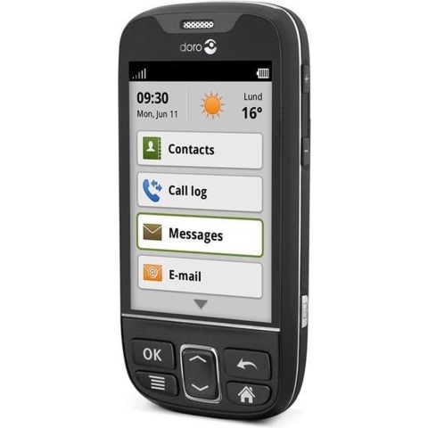 Doro PhoneEasy 740 Zwart