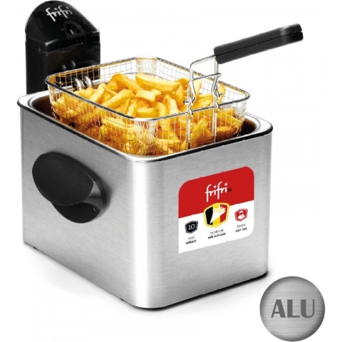 Frifri 4828DuoFil - Frituurpan - friteuse - 3.5 liter - koude zone - 2800 Watt - Koolstof geur-&vetfilter - 1,5 kg friet - 10 jaar garantie