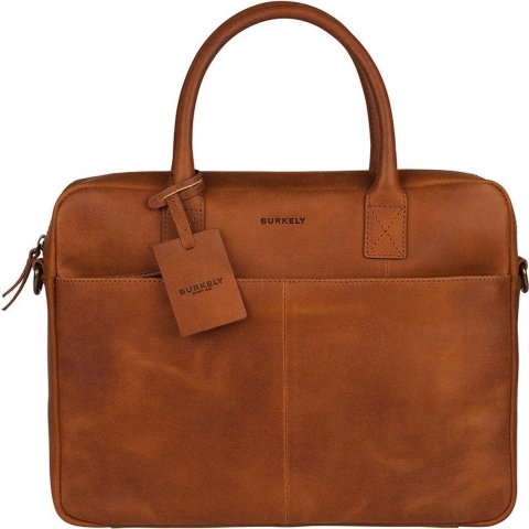 Burkely Vintage Jack Worker 13,3"- Schoudertas - Cognac