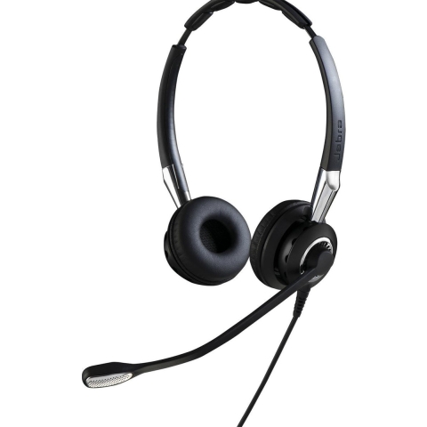 Jabra BIZ 2400 II Duo Headset met Noise-cancelling Microfoon met QD connector