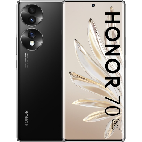 Honor 70, 256GB opslag Zwart