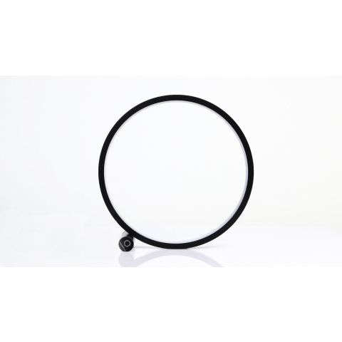 DesignNest Round Table Lamp | Heng Touch - Tafellamp - Bureaulamp - Nachtlamp - Rond - 25 cm - dimbaar - Zwart