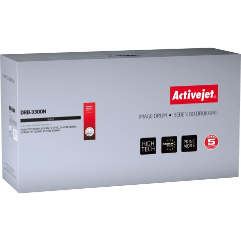ActiveJet DRB-3300N Drum voor Brother-printer; Brother DR-3300 vervanging; Opperste; 30000 pagina's; zwart.