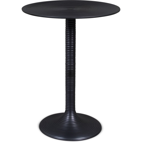 Bold Monkey Hypnotising Round bijzettafel zwart