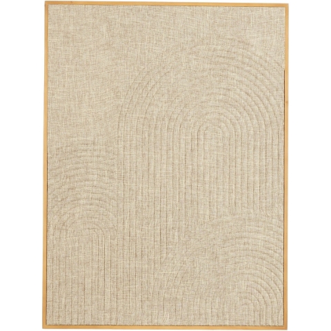 Mica Decorations Mista Wanddecoratie - L60 x B3 x H80 cm - 100% FSC - Mdf - Bruin