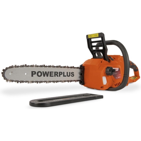Powerplus Dual Power Accu-kettingzaag POWDPG7576 - Snoeizaag op batterij van 40 V, zonder accu en lader, zaagblad van 35 cm, automatische kettingsmering, tuingereedschap