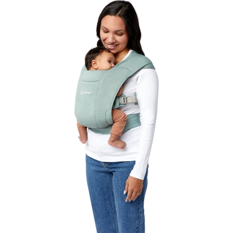 Ergobaby - Embrace - Draagzak Baby - Jade groen - ergonomisch vanaf geboorte