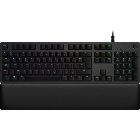 Bluetooth toetsenbord met tablethouder Logitech G513 CARBON LIGHTSYNC RGB Mechanical Gaming Keybo...