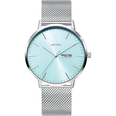 Danish Design Tidløs Akilia Day/Date Husky Blue Mesh IQ69Q1267