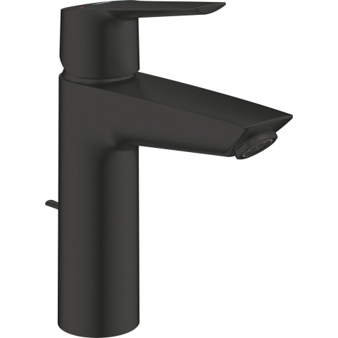 GROHE QuickFix Start eengreeps wastafelmengkraan water- en energiebesparend - M-Size - Incl. pop-up waste - Matte Black