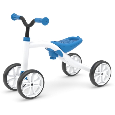 Chillafish Quadie, kindervoertuig / loopfiets, 4 wieler, Blauw