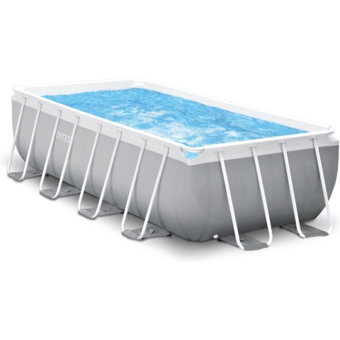 Intex Prism Frame zwembad - met pomp en trap - 400 x 200 x 100 cm