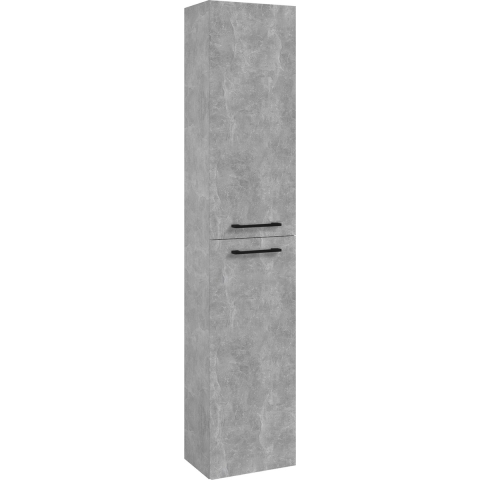 Atlantic Sienna kolomkast - Betonlook - Soft close