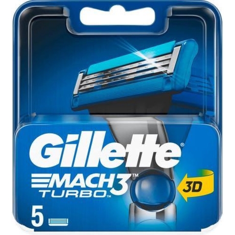 Gillette Mach3 Turbo - 20 stuks - Scheermesjes
